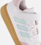 Adidas Sportswear Courtblock sneakers wit lichtblauw roze gum Jongens Meisjes Imitatieleer 35 - Thumbnail 8