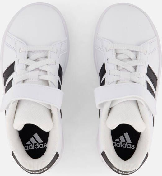 Adidas Grand Court 2.0 Sneakers wit Imitatieleer