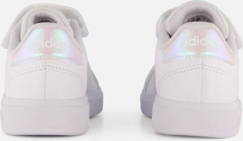 Adidas Grand Court 2.0 Sneakers wit Imitatieleer