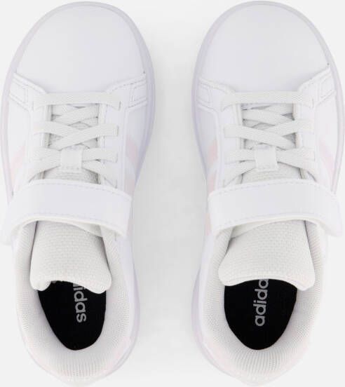Adidas Grand Court 2.0 Sneakers wit Imitatieleer