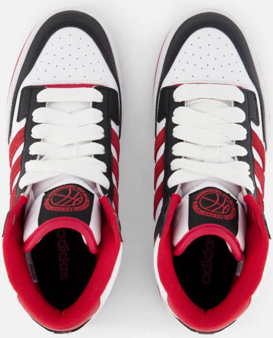 Adidas Rapid Court Mid Sneakers zwart Synthetisch