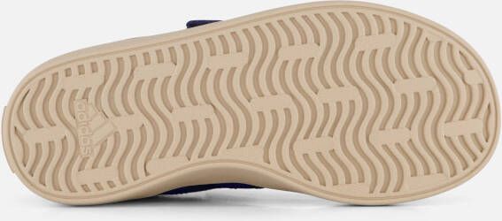Adidas VL court 3.0 Sneakers blauw Suede