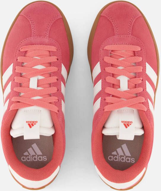 Adidas VL Court 3.0 Sneakers rood Synthetisch