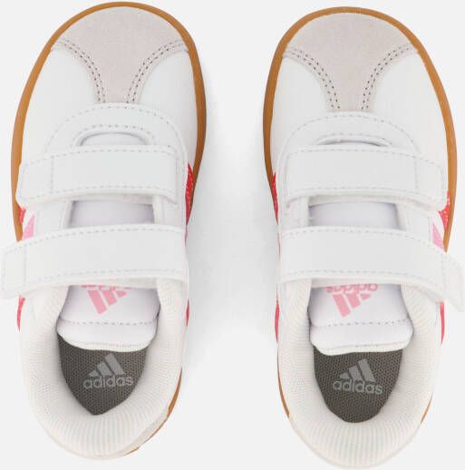Adidas VL Court 3.0 Sneakers wit Imitatieleer