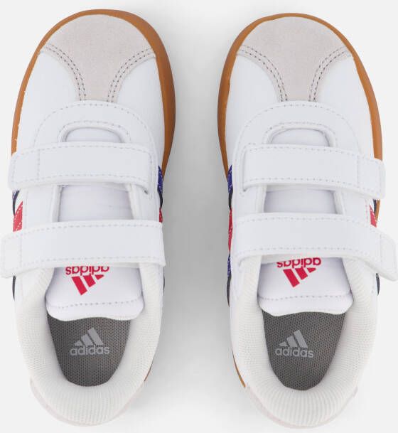 Adidas VL Court 3.0 Sneakers wit Imitatieleer