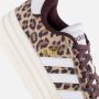 Adidas VL Court Bold Leopard Sneakers beige Dames - Thumbnail 7
