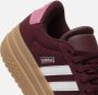 Adidas Sportswear VL Court Bold suède sneakers donkerrood wit Suede 38 2 3 - Thumbnail 11