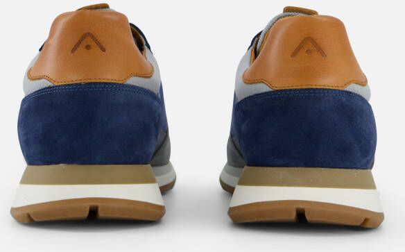 Ambitious Grizz Sneakers blauw Leer