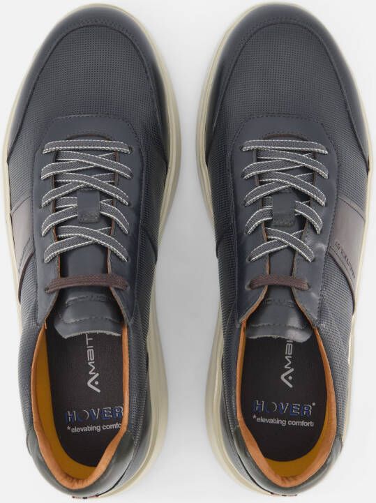 Ambitious Hover Sneakers zwart Leer