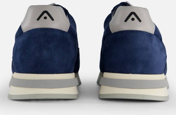 Ambitious Temple Sneakers blauw Suede