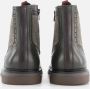 Ambitious Heren Leren Tweed Veterschoen met Brogue Patroon Bruin Heren - Thumbnail 12