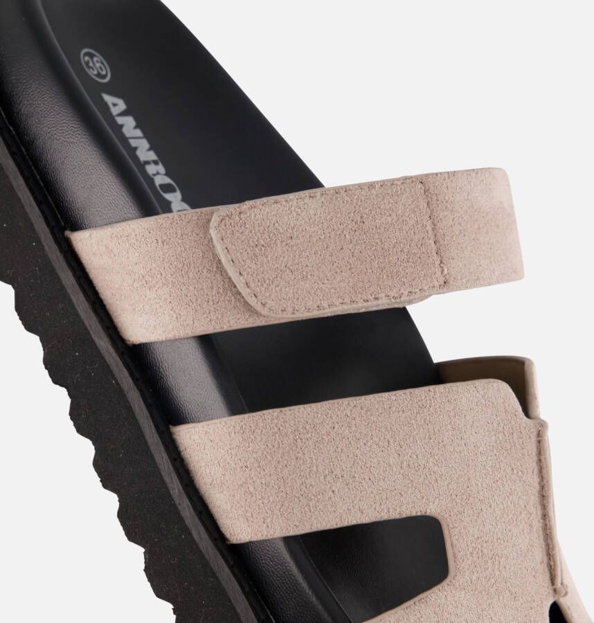 Ann Rocks Sandalen taupe Pu