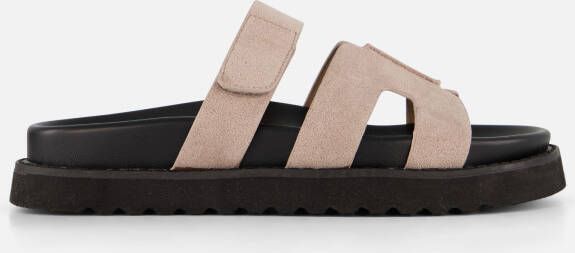 Ann Rocks Sandalen taupe Pu