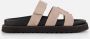 Ann Rocks Sandalen taupe Pu - Thumbnail 6