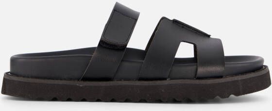Ann Rocks Sandalen zwart Pu