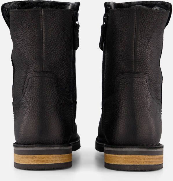 Aqa Laarzen zwart Nubuck