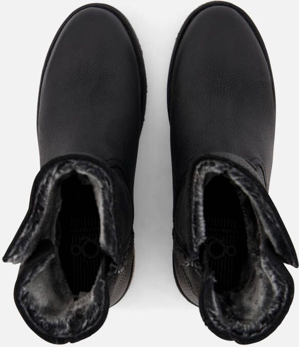 Aqa Laarzen zwart Nubuck