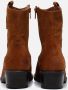 AQA Shoes A8496 Volwassenen Cowboylaarzen Cognac - Thumbnail 4