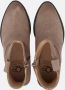 AQA Shoes Aqa Cowboylaarzen taupe Suede Dames - Thumbnail 4