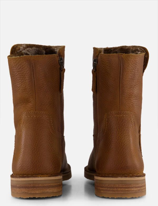 Aqa Enkellaarsjes taupe Nubuck
