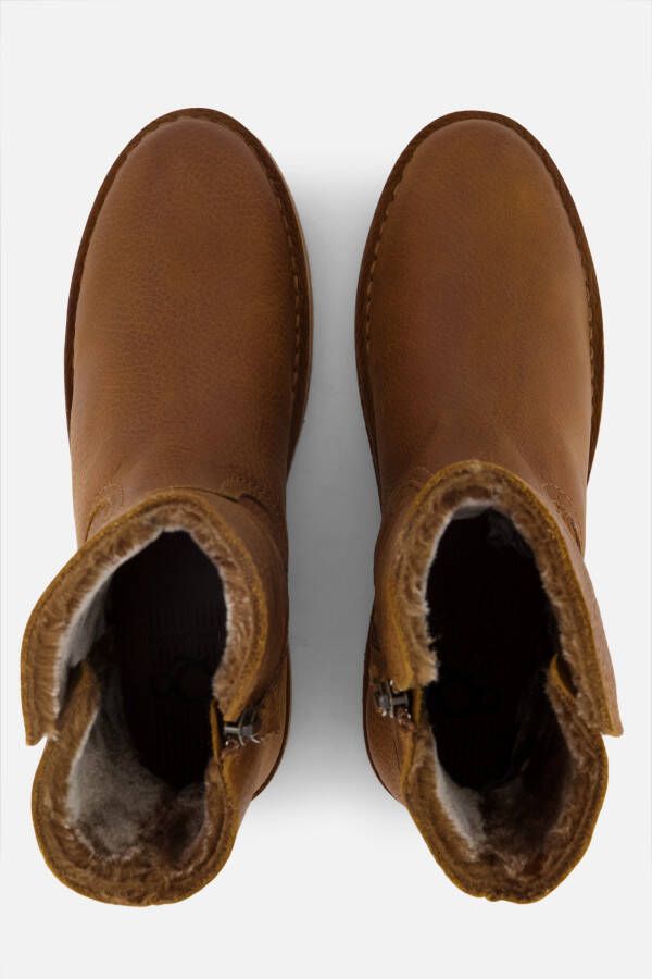 Aqa Enkellaarsjes taupe Nubuck