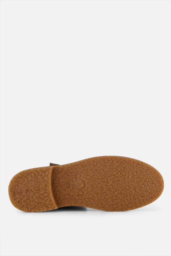 Aqa Enkellaarsjes taupe Nubuck