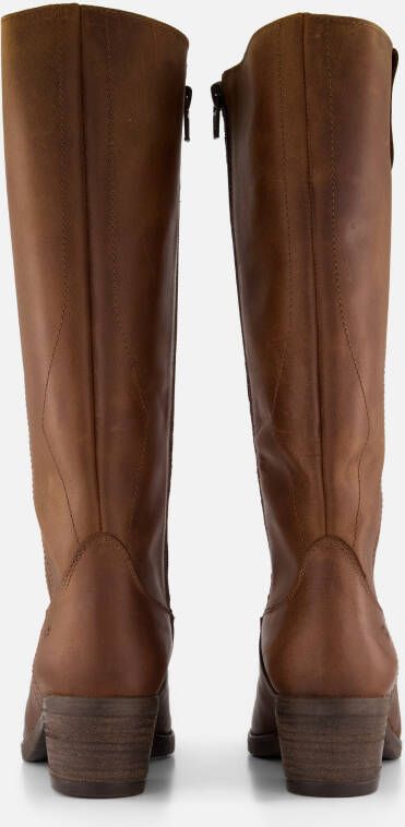Aqa Hoge laarzen cognac Nubuck