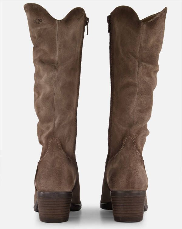 Aqa Hoge laarzen taupe Suede