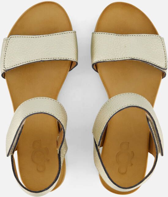 Aqa Sandalen goud Leer