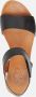 AQA Shoes A8570~~~~~~~~~~~~~~~~~~~~~~~~~ Platte sandalenDames Sandalen Zwart - Thumbnail 3