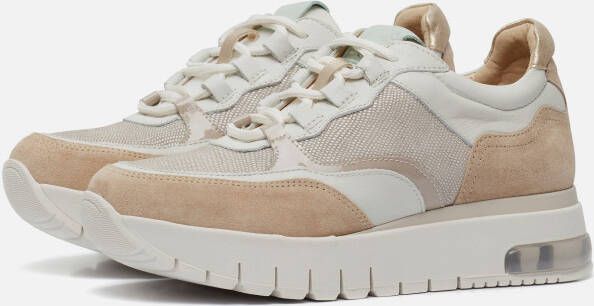 Aqa Sneakers beige Leer