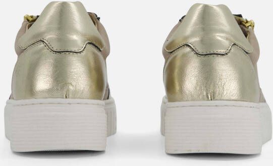 Aqa Sneakers taupe Leer