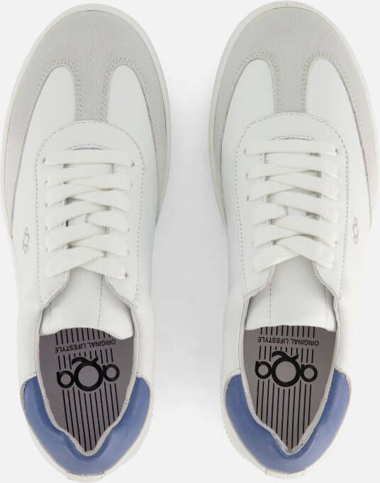 Aqa Sneakers wit Suede Dames - Foto 3