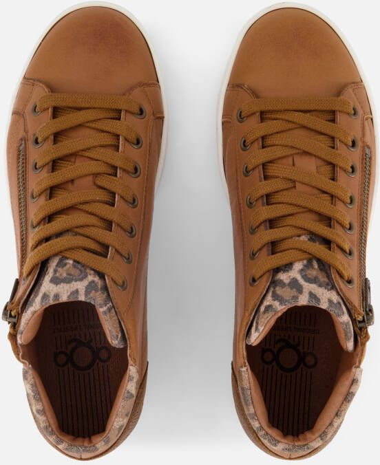 Aqa Veterboots cognac Leer