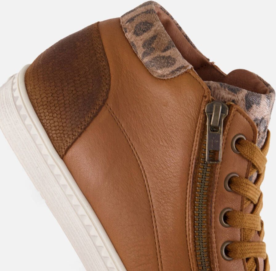 Aqa Veterboots cognac Leer