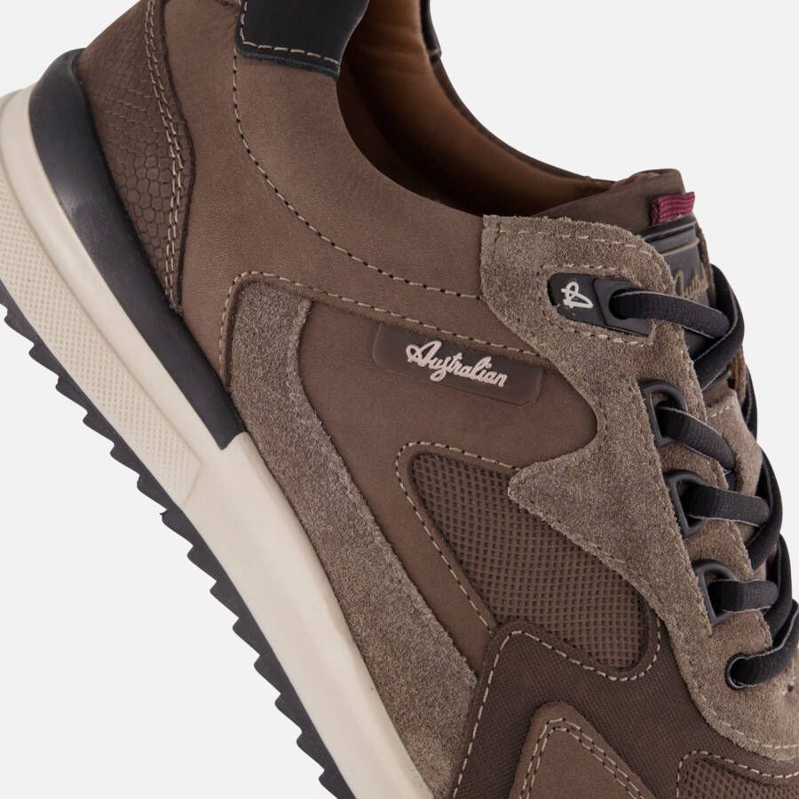 Australian Bakersville Sneakers taupe Leer