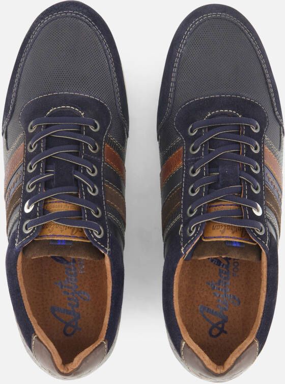 Australian Camaro Sneakers blauw Leer