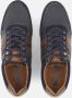 Australian Camaro Lage sneakers Leren Sneaker Heren Blauw - Thumbnail 11