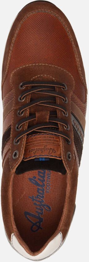 Australian Camaro Sneakers cognac Leer