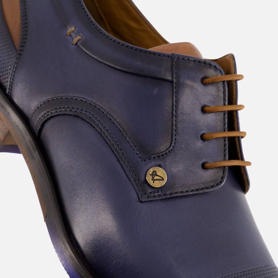 Australian Clayton Veterschoenen blauw Leer