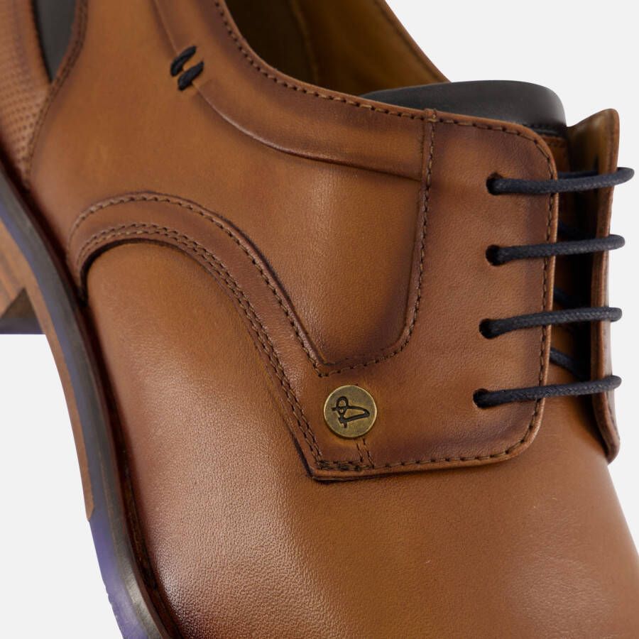 Australian Clayton Veterschoenen cognac Leer