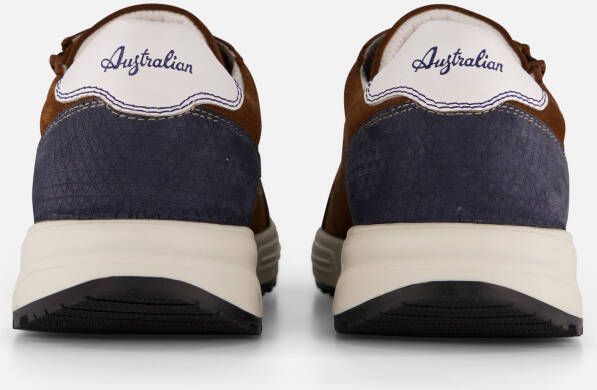 Australian Discover Sneakers cognac Leer