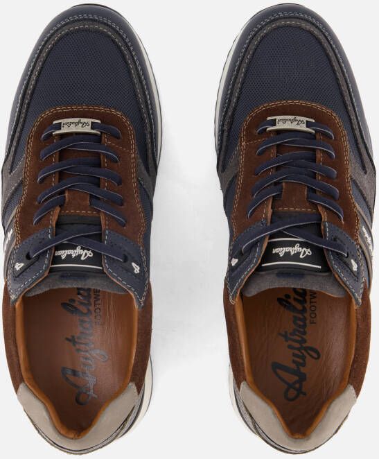 Australian Filmon Sneakers blauw Leer