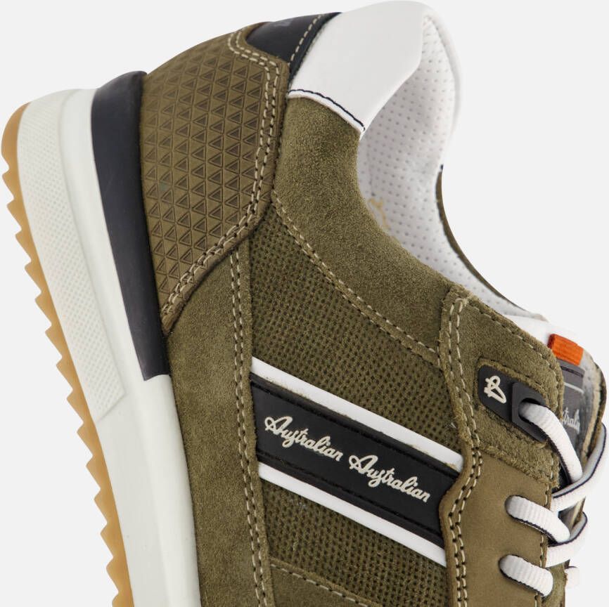 Australian Filmon Sneakers groen Leer
