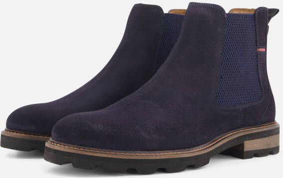 Australian Manhattan Chelsea boots blauw Suede