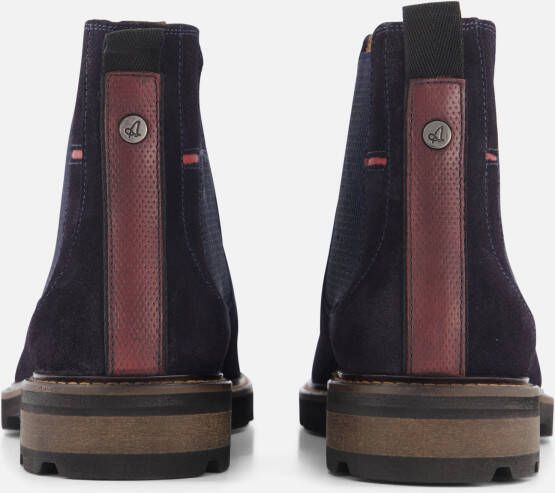 Australian Manhattan Chelsea boots blauw Suede