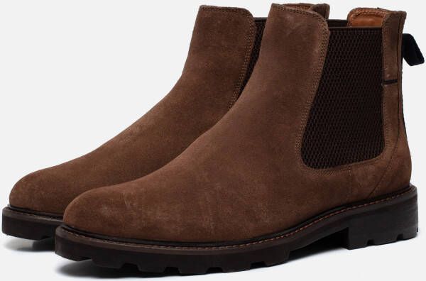 Australian Manhattan Chelsea boots bruin Suede