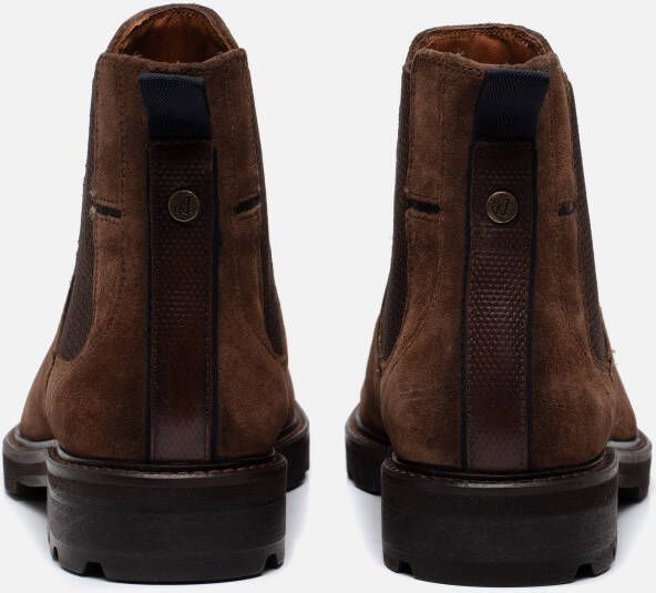Australian Manhattan Chelsea boots bruin Suede