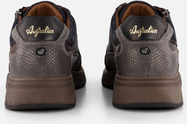Australian Maurizio Sneakers blauw Leer