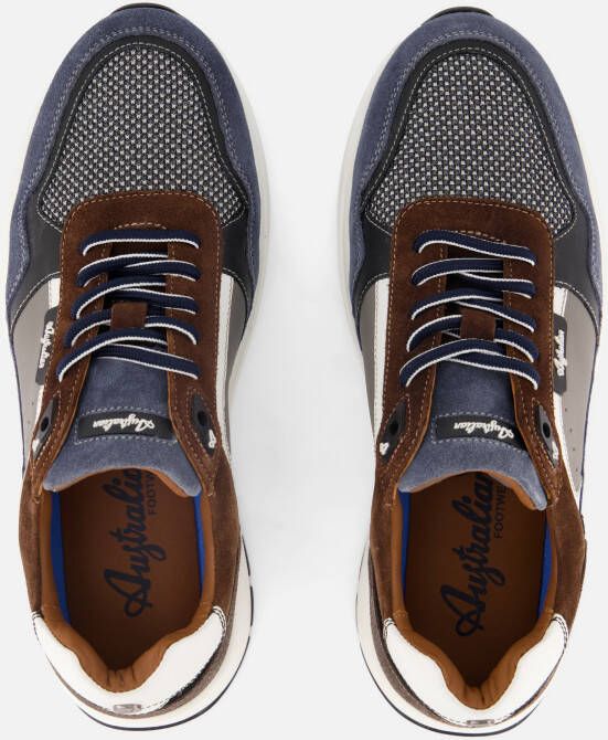 Australian Moreno Sneakers grijs Leer